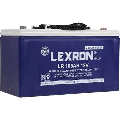 Гелевый аккумулятор 12V 105Ah LEXRON lexron105 фото