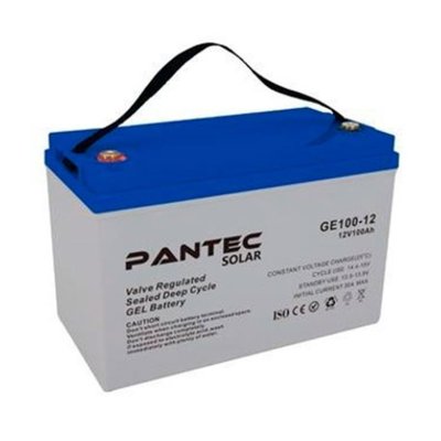 PANTEC Аккумулятор 100-12 GEL12V 100 Ah pantec100 фото