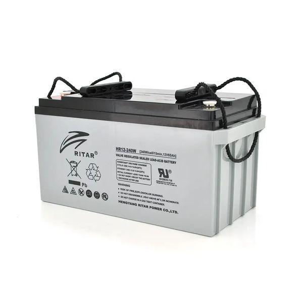 Аккумуляторная батарея AGM RITAR HR12240W Gray Case 12V 65Ah HR12240W фото