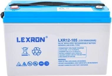 Аккумуляторная батарея Lexron LXR12-105 GEL 12V 105AH DEEP CYCLE LXR12-105 фото