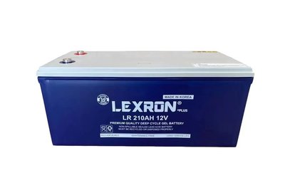 Акумуляторна батарея Lexron LXR-12-210 GEL 12 V 210 Ah LXR12-210 фото
