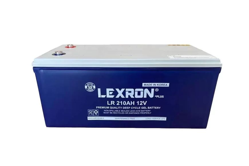 Аккумуляторная батарея Lexron LXR-12-210 GEL 12V 210 Ah LXR12-210 фото