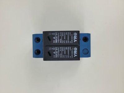 Обмежувач перенапруги YRSP-D2 B+C Surge protector 2P 20-50KA 600V/ T1+T2 22600 фото