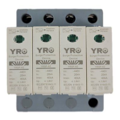 Ограничитель перенапряжения YRO YRSP-A2 AC 4P 440V 20400 фото