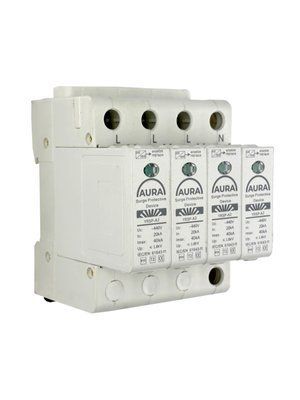 Обмежувач перенапруги AURA YRSP-A2 4P 20-40KA 440V 220400 фото