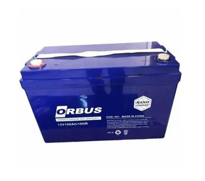 Аккумулятор гелевый Orbus CG12100 GEL 12V 100 Ah orbus100 фото