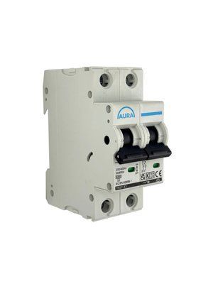 Автоматический выключатель AURA YRL7-63 AC 2P 230V 25A 223025 фото