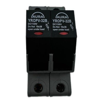 Роз'єднувач запобіжника  AURA YROPV-32B Fuse 32A 2P 220000 фото