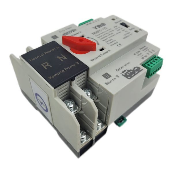 Автомат введення резерву YRO YRQ2PC-125 Dual Power Transfer Switch 63А 2P 220V 42263 фото