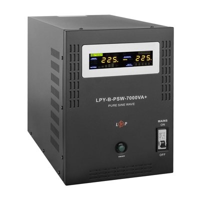 Logicpower LPY-B-PSW-7000VA+ (5000W) 10A/20A 48V з правильною синусоїдою 6616 фото