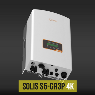Solis 4 кВт Трифазний Мережевий інвертор для сонячної електростанції S5-GR3P4K  s5solis4k фото