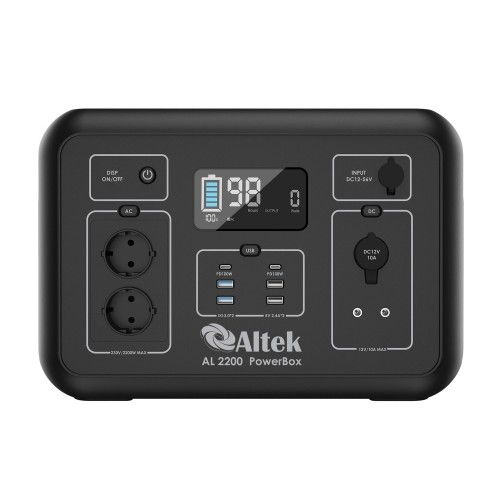 Портативная зарядная станция ALTEK PowerBox AL 2200 (2131 Вт·час) al2200 фото