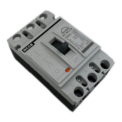 Автоматический выключатель AURA YRM1-125/3300 Molded Case Circuit Breaker 3P 100A 400V 250100 фото